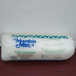 Full/double poly medium loft quilt/craft batting